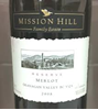 Mission Hill Reserve Merlot 2009